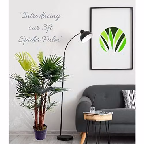 Best Artificial Green Spider Finger Palm Tree, Height: 90 cm – 2