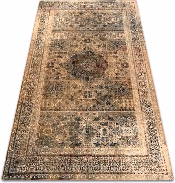 RugsX Superior Wool Rug in Yellow and Multicolour, W: 170 cm, D: 235 cm