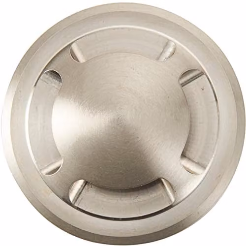 Loops Silver Satin Nickel 4-Way Replacement Bezel Plate for x01295 x01296 & x01297 Guide Lights, Aluminium Alloy – 1