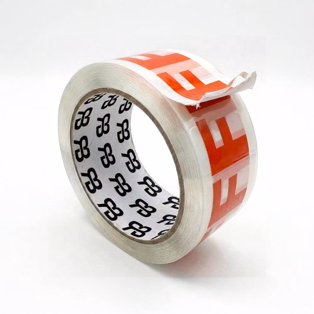 AQUARIUS Fragile Packing Tape, Red and Multicolour, 48 Rolls, Width: 48 mm, Length: 66 m – 5