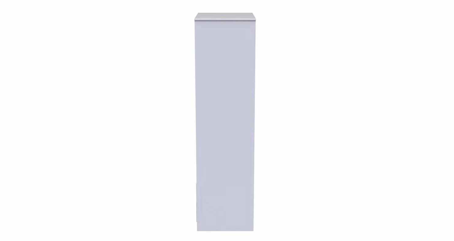 Ready Assembled 2 U Dallas 2 Door 2 Drawer Wardrobe in Duck Egg Blue with Gold Details – 2