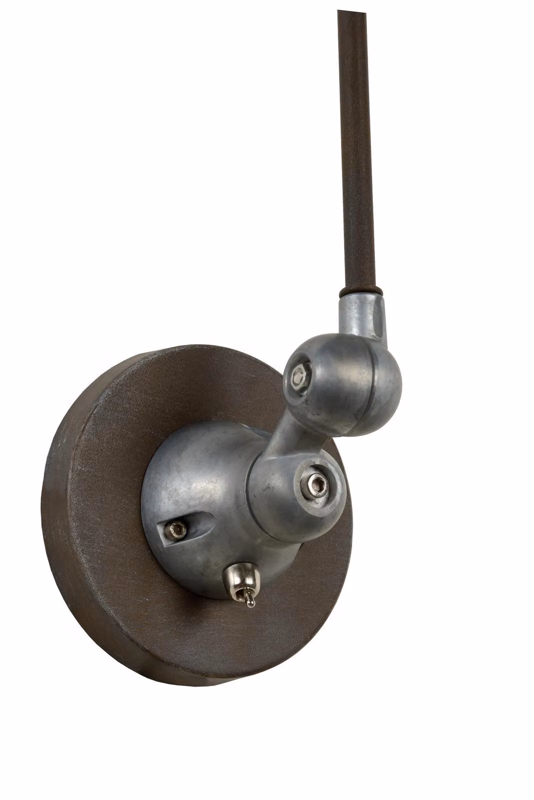 Lucide HONORE Industrial Metal Wall Light, Brown, Adjustable, E14 – 3