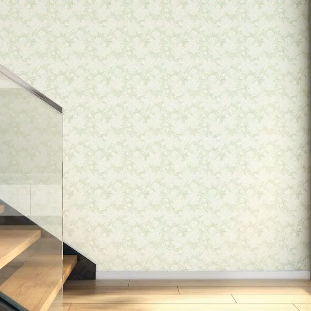 Hoopla Walls Paisley Abstract Wallpaper in Green