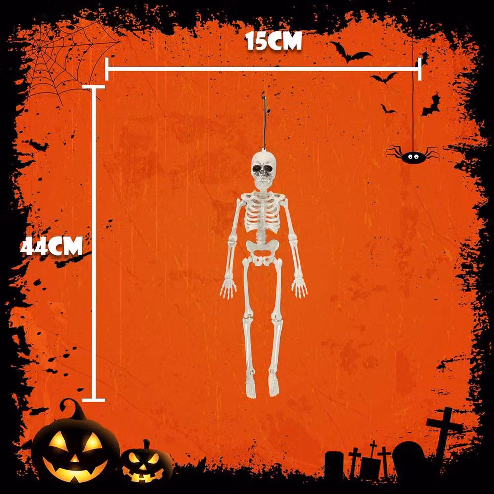 VFM e-Store White Hanging Skeleton Halloween Decoration Figure – 2