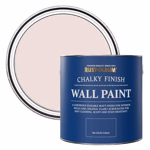 Rust-Oleum Elbow Beach Pink Matt Chalk Wall Paint, 2.5L – 1