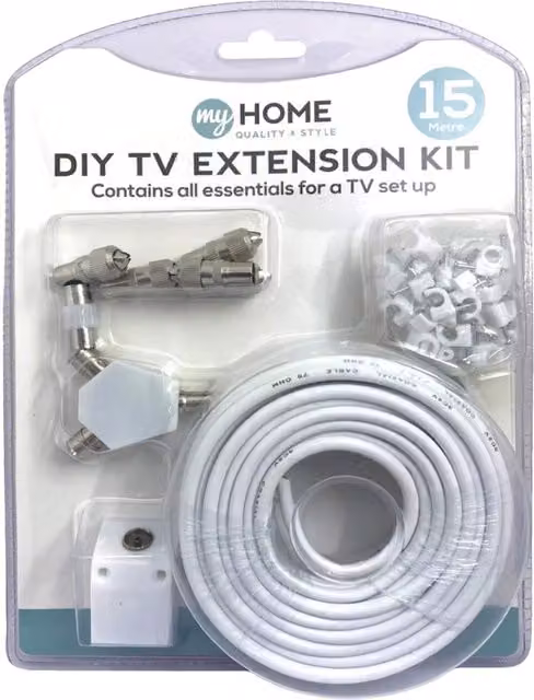 My Home TV Extension Pack in White