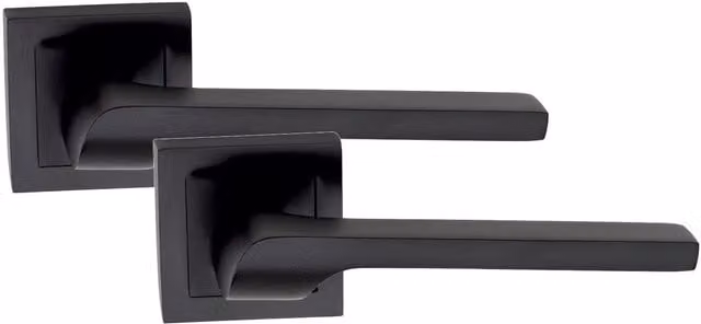 Golden Grace Matt Black Door Handle