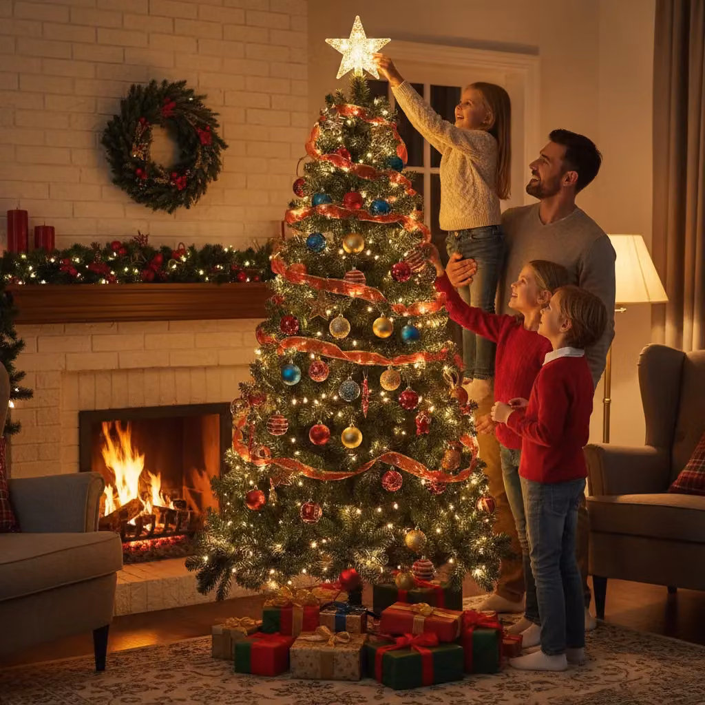 Shatchi 5FT Green Alaskan Pine Christmas Tree – 4