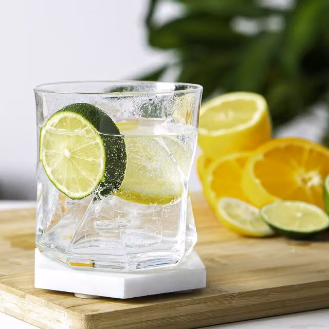 Bormioli Rocco Cassiopea Transparent Glass Tumbler, Set of 2