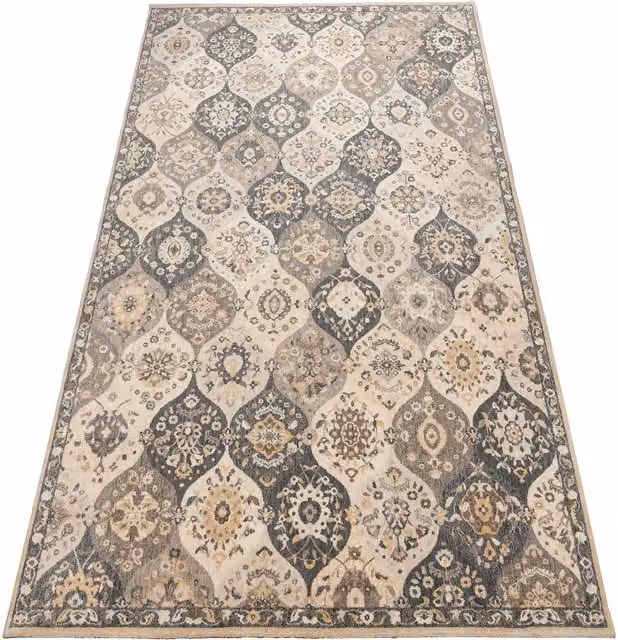 RugsX Legend Vintage Rug in Beige, W: 300 cm, D: 200 cm