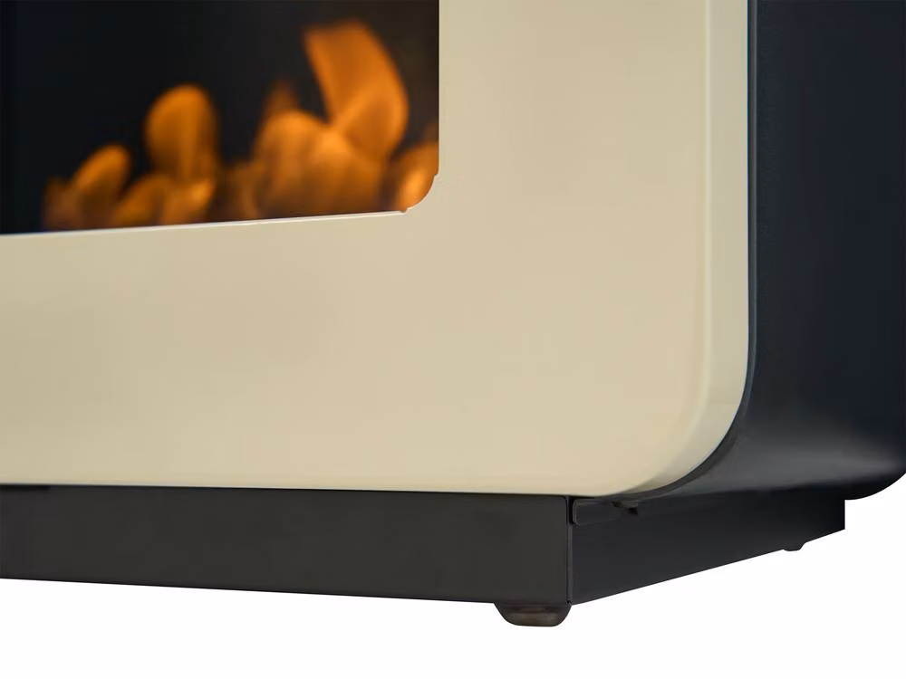 Adam Fires & Fireplaces Mira Bio Ethanol Stove in Beige – 4