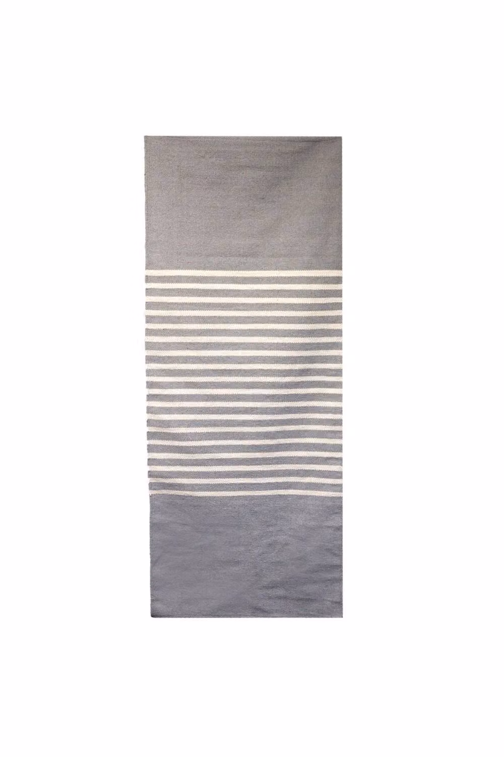 KDMD Grey Woven Indian Cotton Rug, W/D/H: 70 x 170 cm – 4