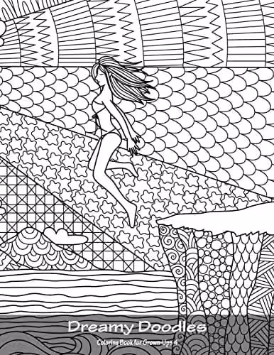Dreamy Doodles Coloring Book for Grown-Ups Volume 4 by Createspace