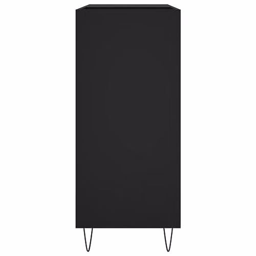 vidaXL Classic Record Cabinet in Black, W/D/H: 84.5 x 38 x 89 cm – 5
