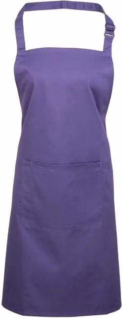 Premier Colours Pocket Full Apron in Purple