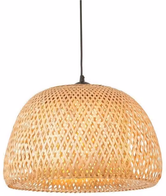 Netlighting Bali Single Pendant Ceiling Lamp in Bamboo and Rattan – 2