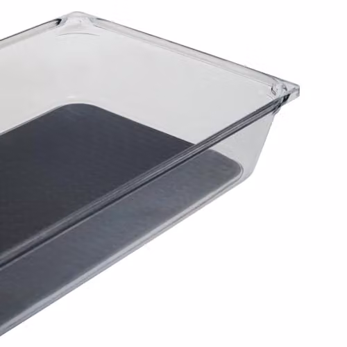 Orsina Set of Two Transparent Plastic Kitchen Organisers with Integrated Handles – 2