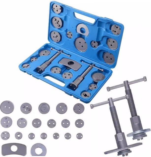 SPETLEK 23pc Brake Caliper Piston Rewind Wind Back Tool Kit in Grey – 1
