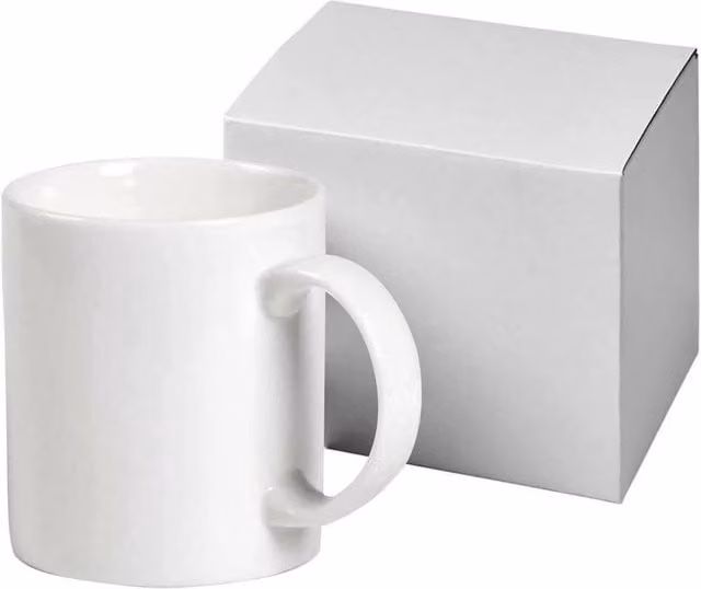SPETLEK White Ceramic Sublimation Mugs, 11oz, Pack of 36 – 1