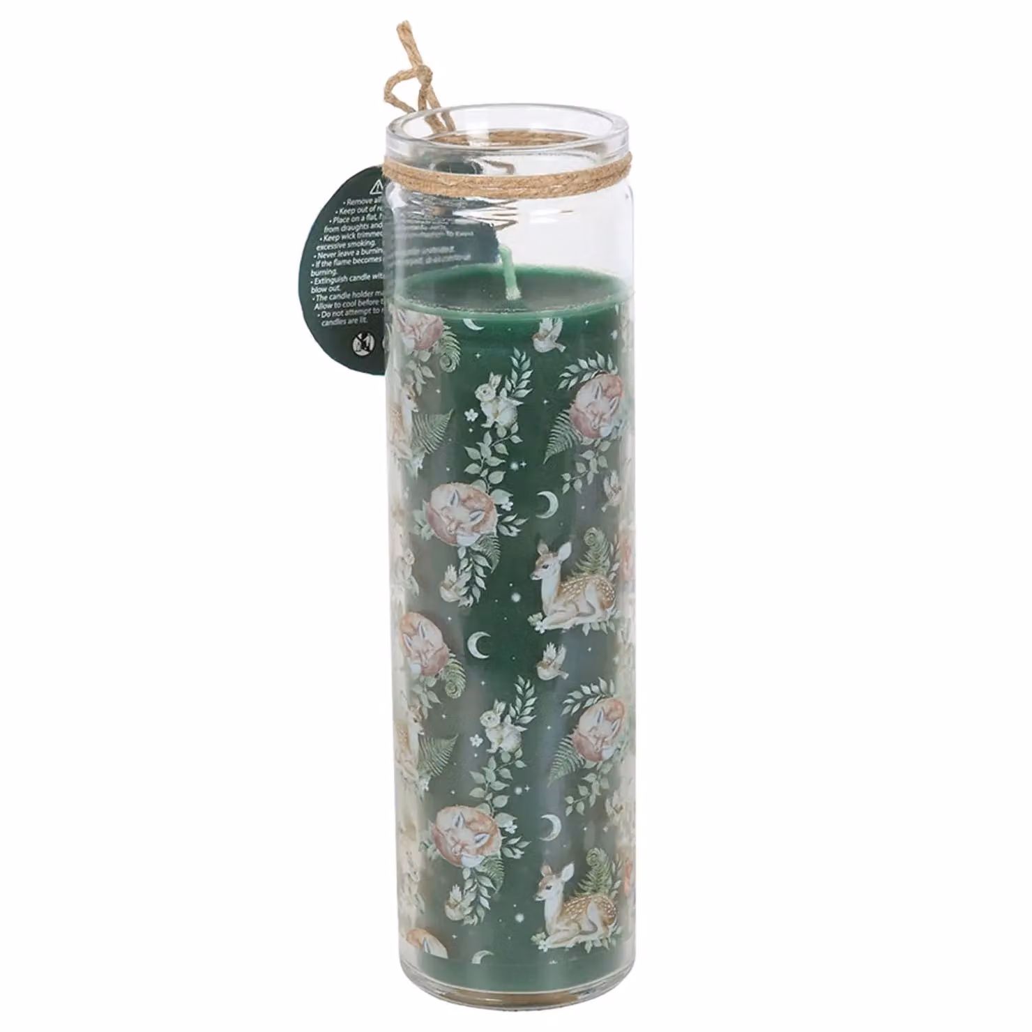 Something Different Forest Rain Tube Scented Candle in Green, 50 g – 2