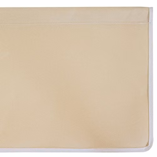 Primrose Awnings Straight Awning Replacement Valance in Beige and White with UPF 50+ Protection