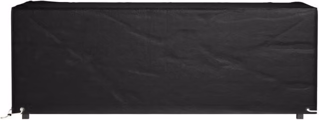 Berkfield Home Durable Rectangular Garden Furniture Cover with 8 Eyelets, Black, W/D/H: 192 x 82 x 65 cm – 1