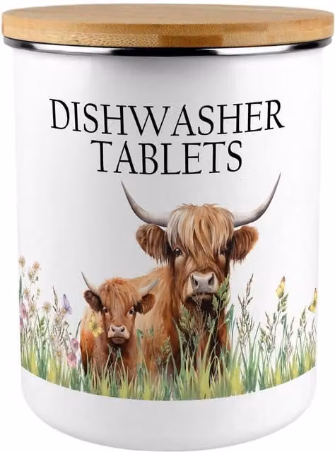 Purely Home Enamel Ceramic Dishwasher Safe Product in Brown and White