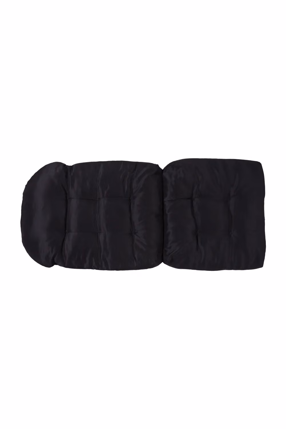 Living and Home Waterproof Garden Lounger Chair Cushion in Black, W: 48 cm, L: 110 cm – 2