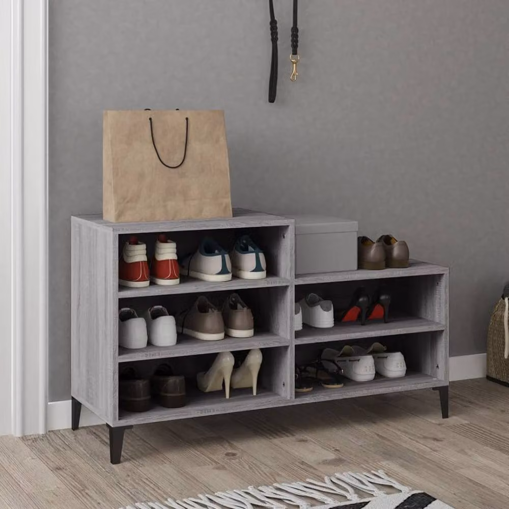 Berkfield Home Grey Sonoma Shoe Cabinet W/D/H: 102 x 36 x 60 cm – 2