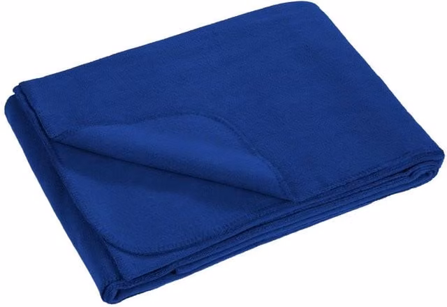 Result Recycled Polartherm Fleece Blanket in Blue