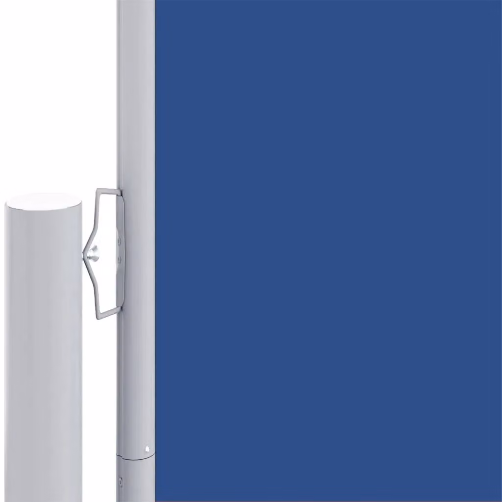 Berkfield Home Blue Retractable Polyester Roller Side Awning W/D/H: 1000 x 160 x 160 cm – 3