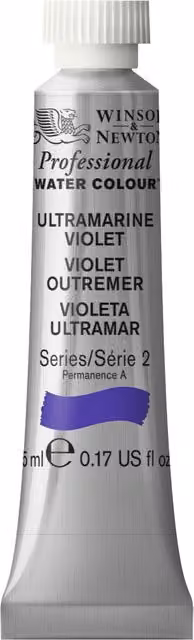 Winsor and Newton Professional Watercolour Paint Ultramarine Violet 5ml