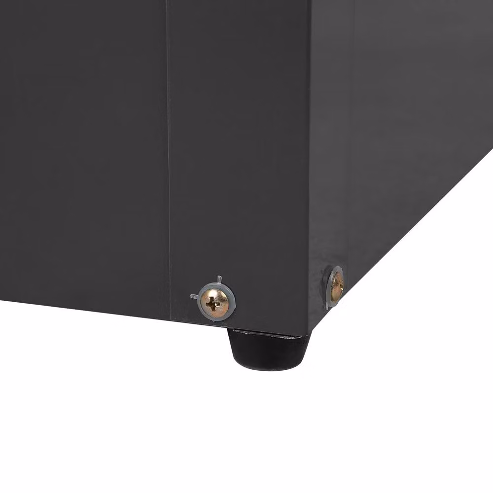 Wyld and Coco 400L Lockable Outdoor Storage Box in Grey Galvanised Steel – 7