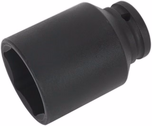Loops 41mm Forged Deep Impact Socket 1/2 inch Sq Drive Chromoly Steel Wrench Socket in Black