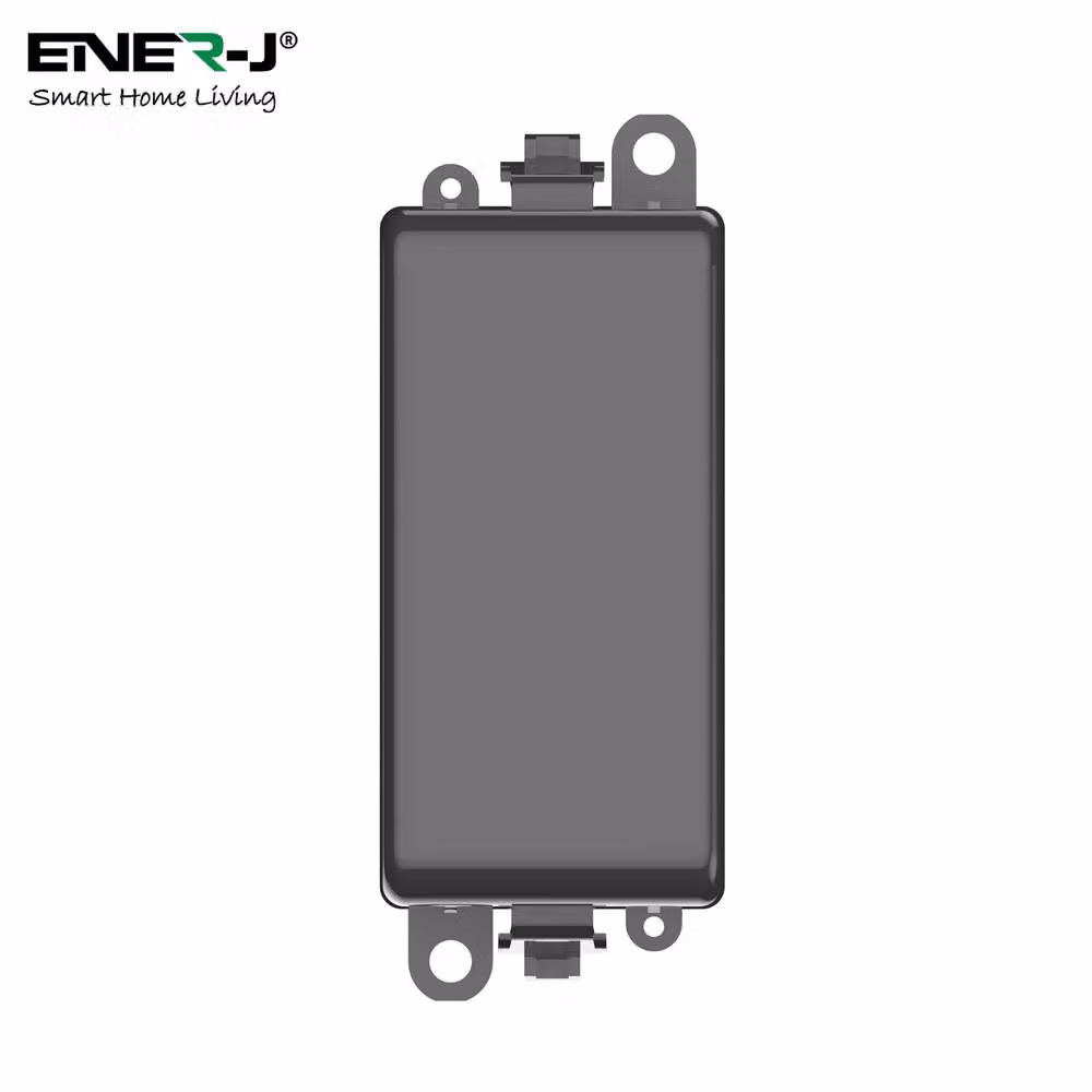 ENER-J Pro Series Wireless Kinetic Grid Switch in Satin Chrome and Black – 3