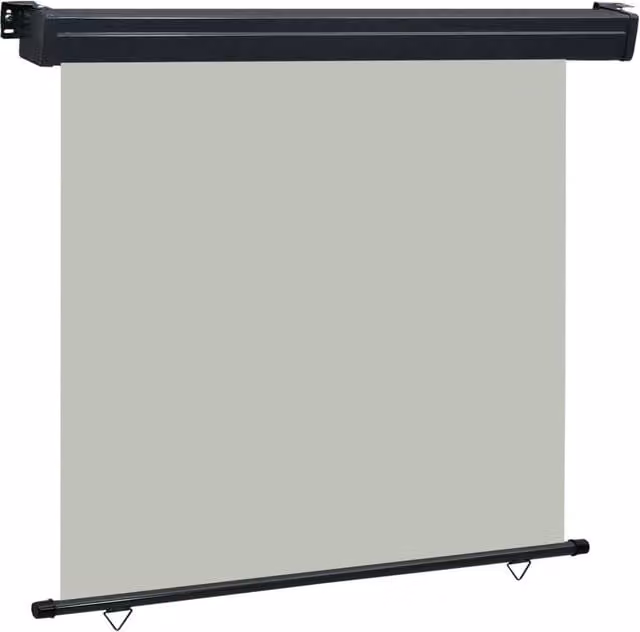 Berkfield Home Grey Balcony Side Awning, W: 160 cm, H: 250 cm – 1