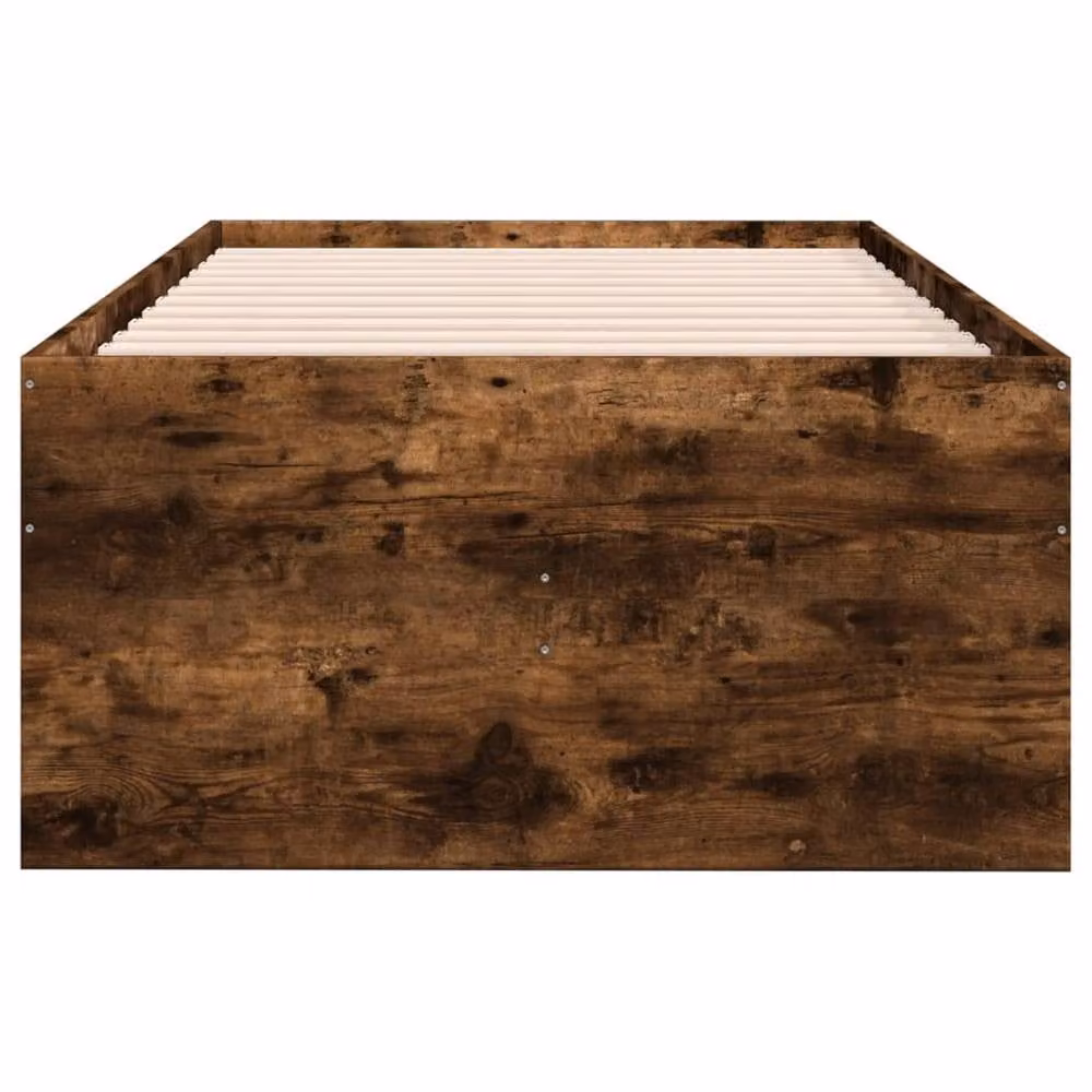 Berkfield Home Versatile Daybed with Drawers in Smoked Oak Brown, W/D/H: 200 x 90 x 45.5 cm – 4