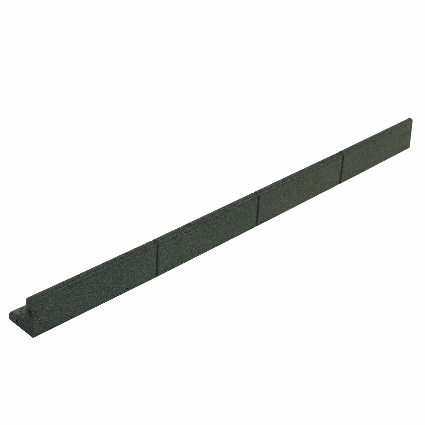 Monstershop Flexible Green Rubber Lawn Edging, Pack of 4 x 1.2m – 2