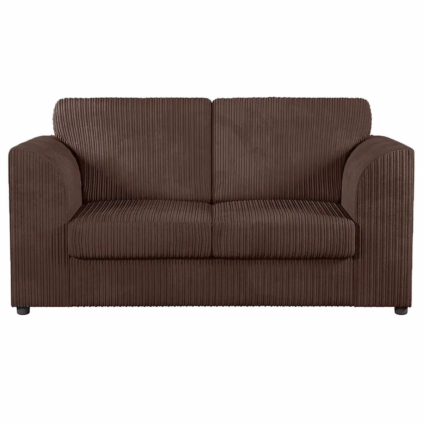 Furnishings For Less UK Luxor 3 Piece Fabric Sofa Suite in Chocolate Brown – 2