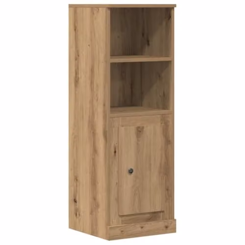 vidaXL Artisan Oak Highboard in Brown, W/D/H: 36 x 35.5 x 103.5 cm – 1