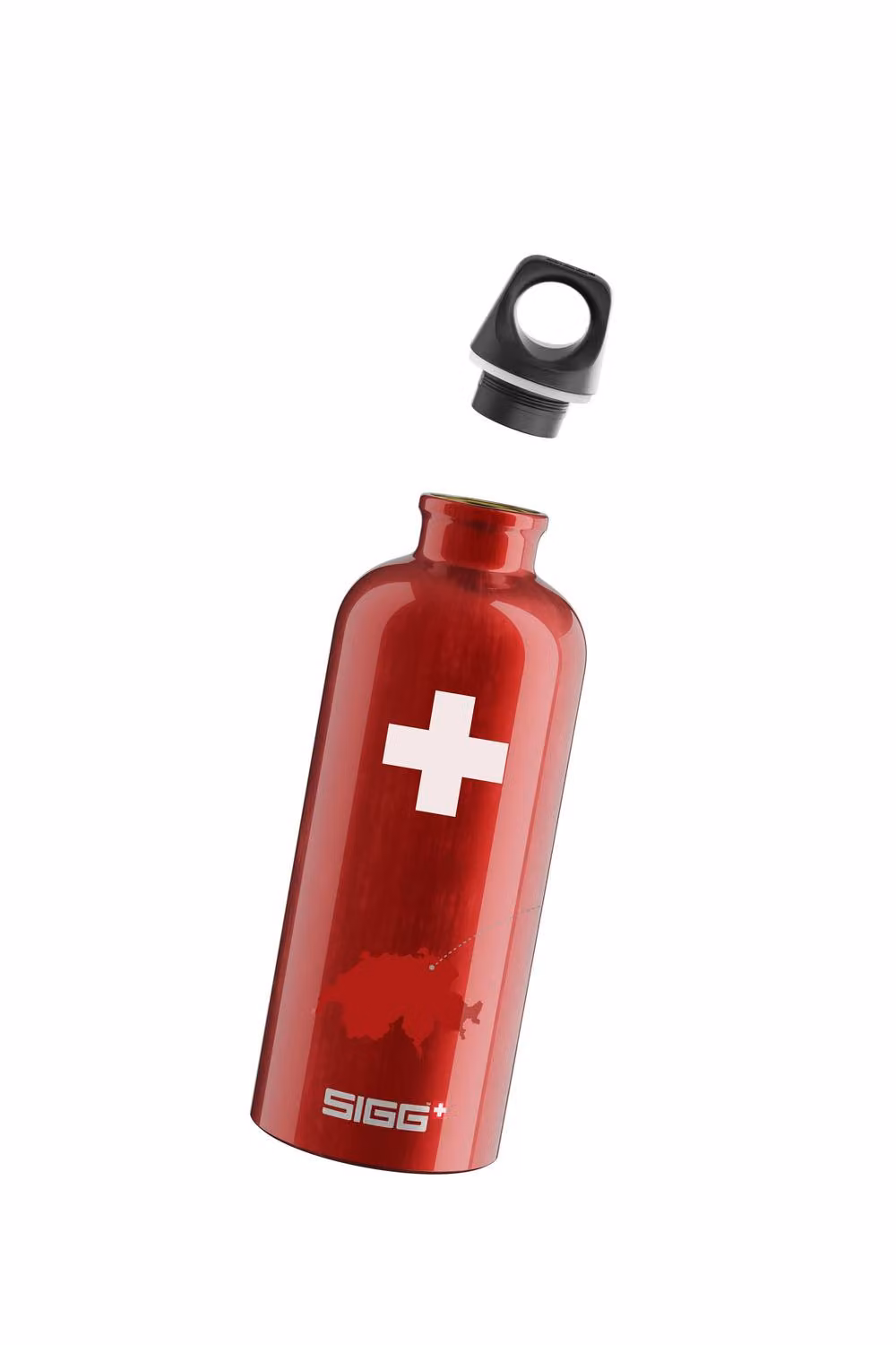Sigg Swiss Stainless Steel Water Bottle, Red, 600 ml – 2