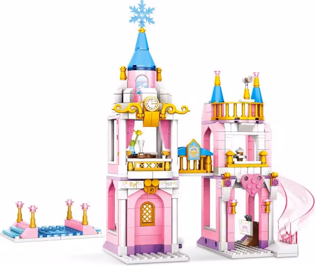 Imaginate Magical Castle Multicolour Stacking Blocks Set