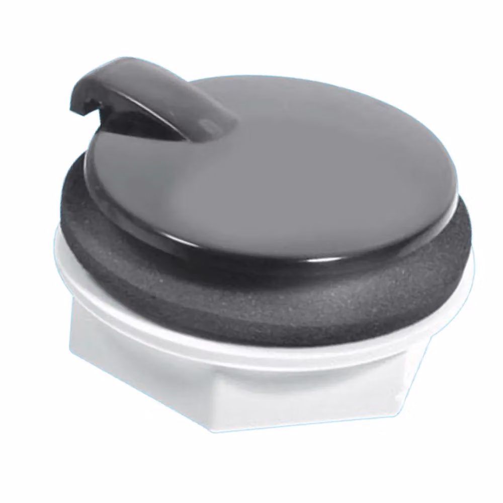 McAlpine Plastic Sink Overflow Stopper in Black – 2