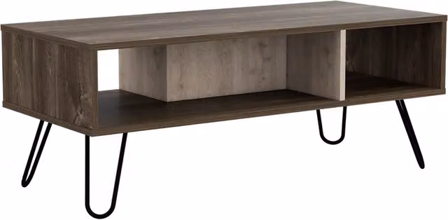 Core Products Ltd Nevada Industrial Coffee Table in Smoked Oak Finish