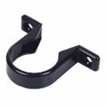 FloPlast Black ABS 50mm Waste Pipe Clip