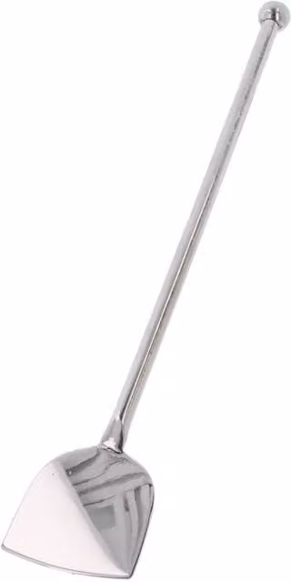 SPETLEK Silver Stainless Steel Food Spatula Lifter Turner, Length: 41.7 cm
