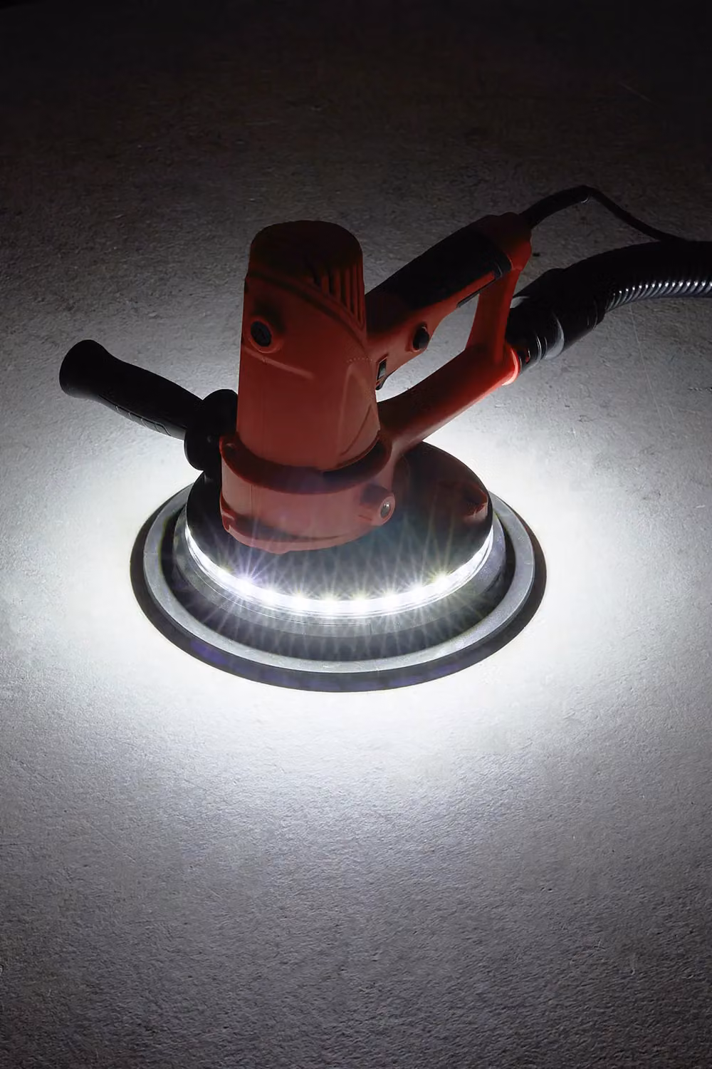 Living and Home Electric Drywall Sander with Vacuum Dust Collection in Red – 2