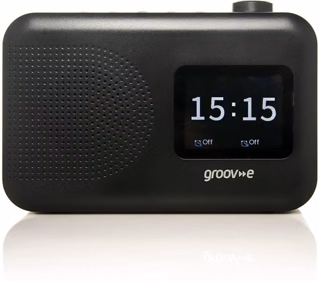 Groov-e Berlin DAB+ and FM Digital Radio with Bluetooth and 3.5 mm Jack, Black – 5
