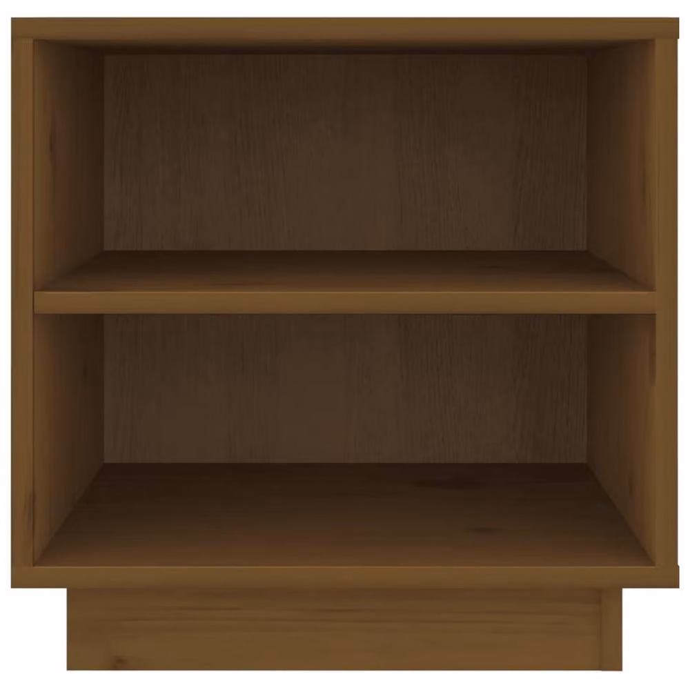 Berkfield Home Elegant Bedside Cabinets, 2 Piece Set, Honey Brown, Solid Wood Pine, W/D/H: 40 x 34 x 40 cm – 4