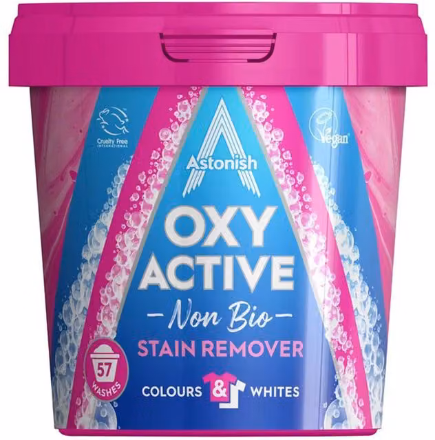 Astonish Oxy Active Non Bio Stain Remover Multicolour